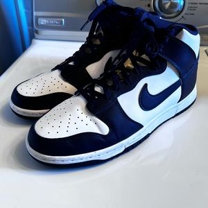 Nike Dunk High Championship Navy